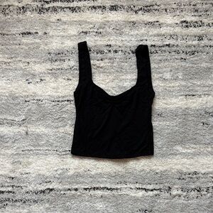 Black Sleeveless Top